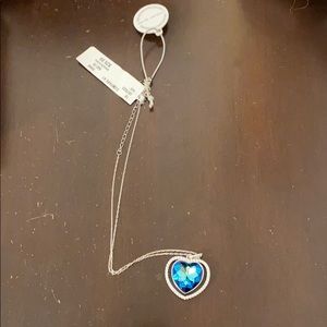 NWT Swarovski Heart Necklace